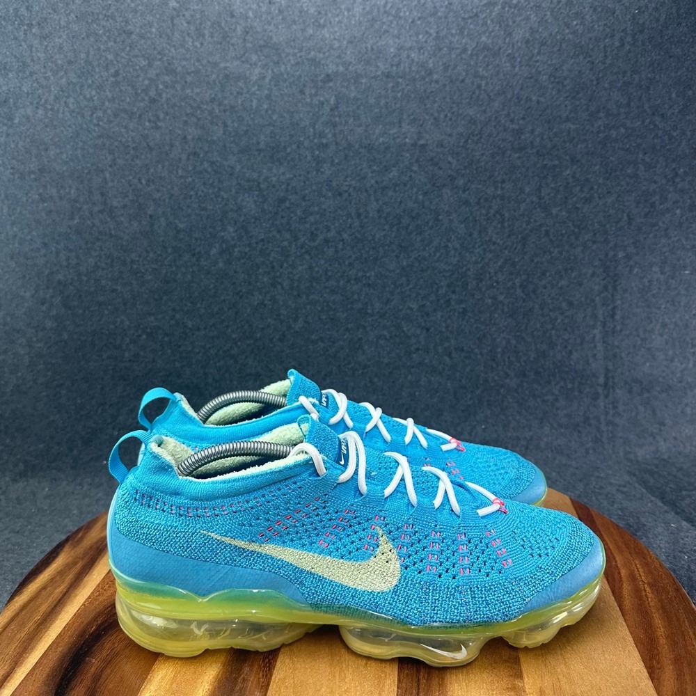 Nike Air VaporMax 2023 Men's Flyknit Baltic Blue Citron Tint DV1678-400 Sz 11.5
